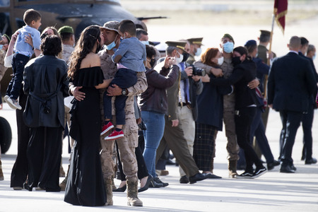 Rückkehr der letzten spanischen Streitkräfte aus Afghanisten in Torrejón de Ardoz