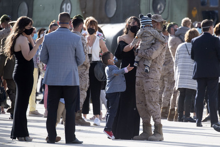 Rückkehr der letzten spanischen Streitkräfte aus Afghanisten in Torrejón de Ardoz