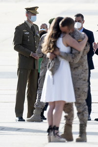 Rückkehr der letzten spanischen Streitkräfte aus Afghanisten in Torrejón de Ardoz