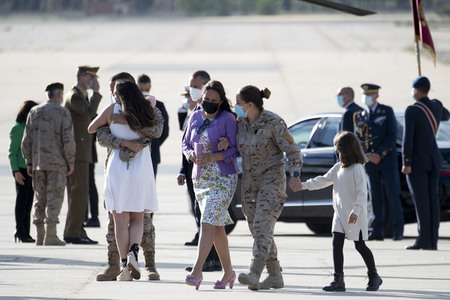 Rückkehr der letzten spanischen Streitkräfte aus Afghanisten in Torrejón de Ardoz
