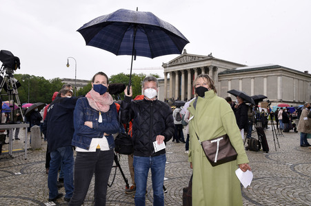 Demo 'Aufstehen für Kultur 2' in München
