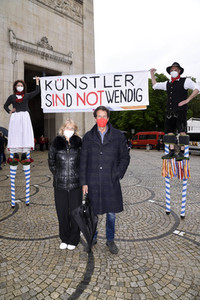 Demo 'Aufstehen für Kultur 2' in München