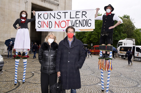 Demo 'Aufstehen für Kultur 2' in München