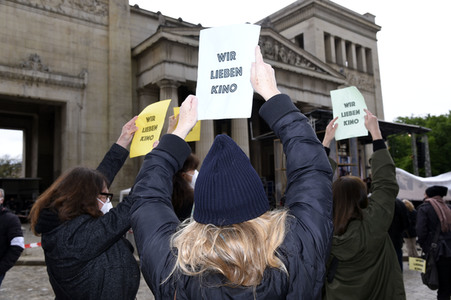 Demo 'Aufstehen für Kultur 2' in München