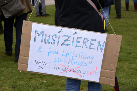 Demo 'Aufstehen für Kultur 2' in München