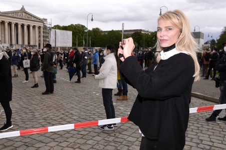 Demo 'Aufstehen für Kultur 2' in München