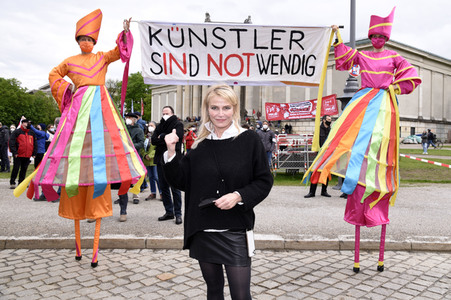 Demo 'Aufstehen für Kultur 2' in München