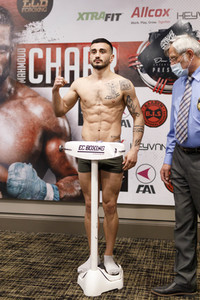 Wiegen zur ECB Fightnight in Köln