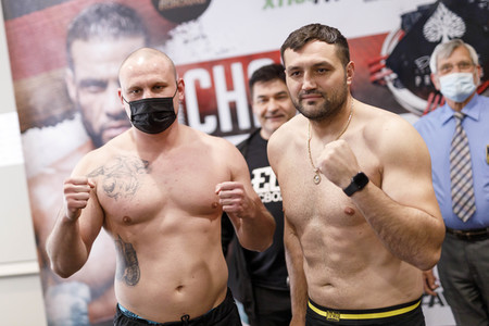 Wiegen zur ECB Fightnight in Köln