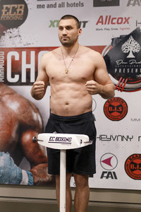 Wiegen zur ECB Fightnight in Köln