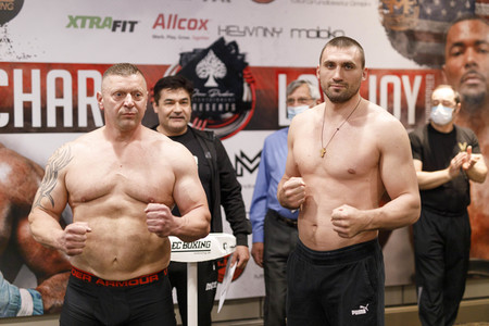 Wiegen zur ECB Fightnight in Köln