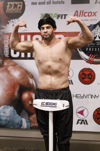 Wiegen zur ECB Fightnight in Köln