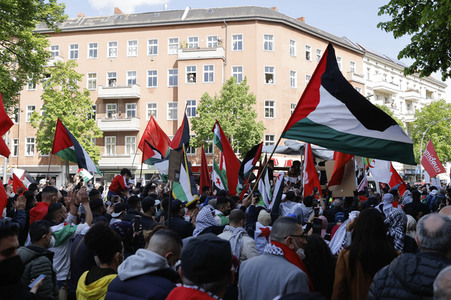 Pro-palästinensische Demonstration in Berlin