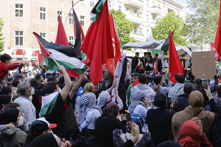 Pro-palästinensische Demonstration in Berlin