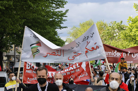 Pro-palästinensische Demonstration in Berlin