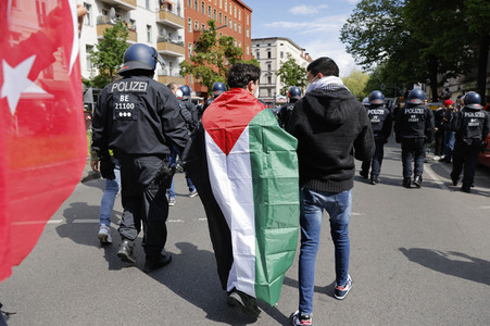 Pro-palästinensische Demonstration in Berlin