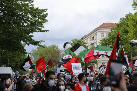 Pro-palästinensische Demonstration in Berlin