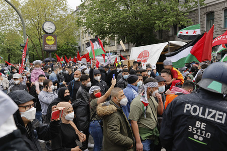 Pro-palästinensische Demonstration in Berlin
