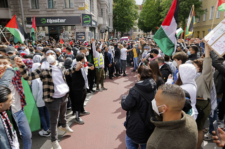 Pro-palästinensische Demonstration in Berlin