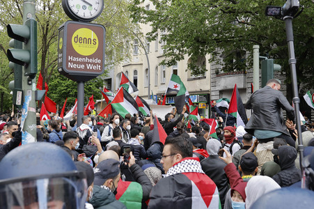 Pro-palästinensische Demonstration in Berlin