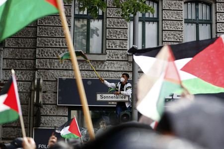 Pro-palästinensische Demonstration in Berlin