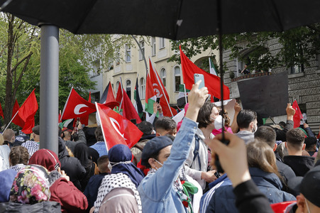 Pro-palästinensische Demonstration in Berlin