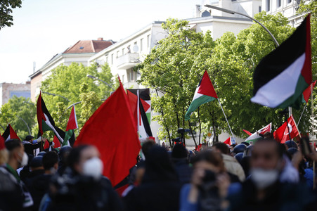 Pro-palästinensische Demonstration in Berlin