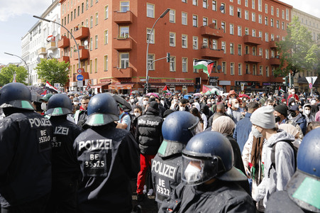 Pro-palästinensische Demonstration in Berlin