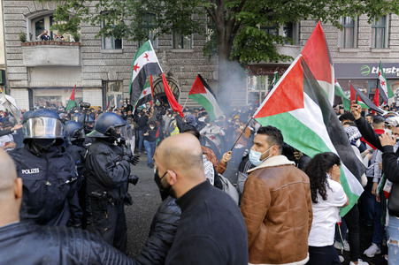 Pro-palästinensische Demonstration in Berlin