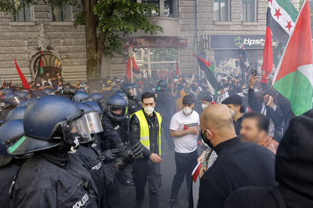 Pro-palästinensische Demonstration in Berlin