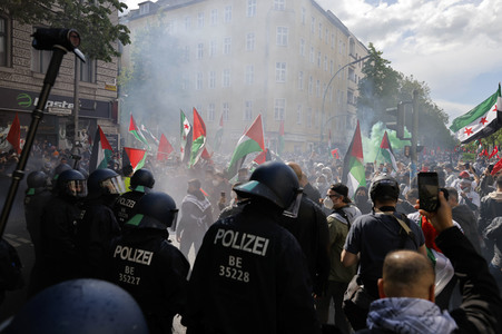 Pro-palästinensische Demonstration in Berlin