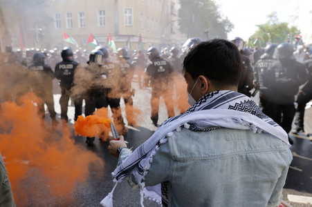 Pro-palästinensische Demonstration in Berlin