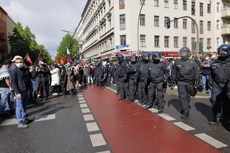 Pro-palästinensische Demonstration in Berlin