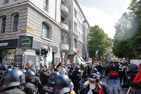 Pro-palästinensische Demonstration in Berlin
