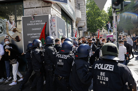 Pro-palästinensische Demonstration in Berlin