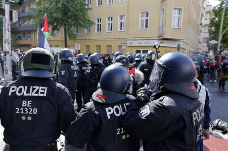 Pro-palästinensische Demonstration in Berlin