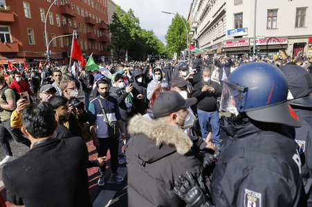 Pro-palästinensische Demonstration in Berlin