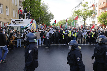 Pro-palästinensische Demonstration in Berlin