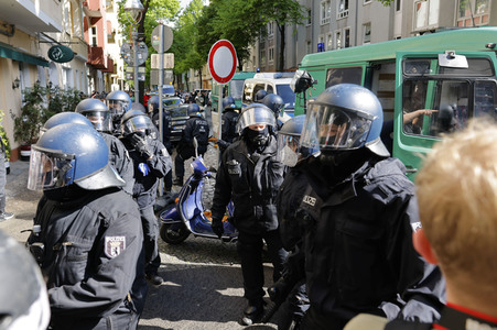 Pro-palästinensische Demonstration in Berlin