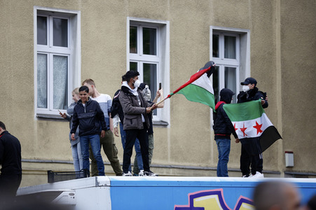 Pro-palästinensische Demonstration in Berlin