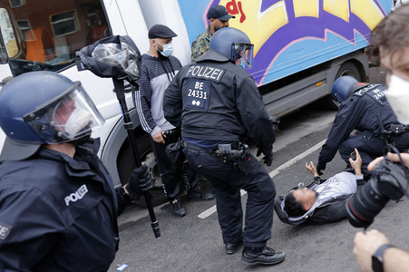 Pro-palästinensische Demonstration in Berlin