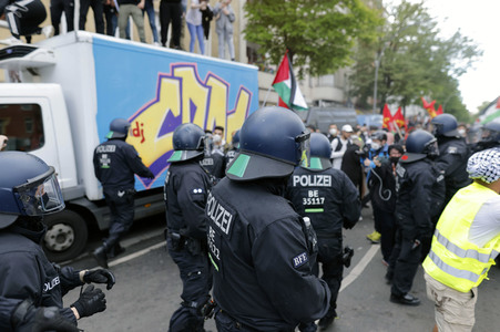 Pro-palästinensische Demonstration in Berlin