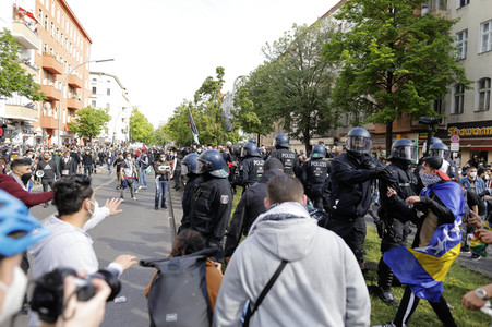 Pro-palästinensische Demonstration in Berlin