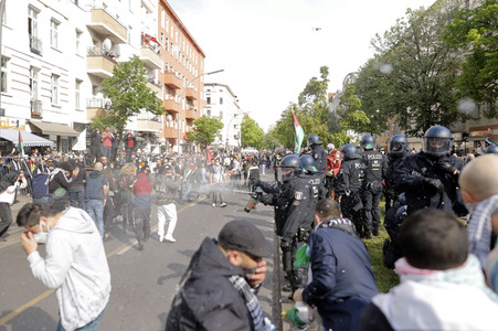 Pro-palästinensische Demonstration in Berlin