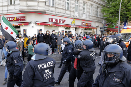 Pro-palästinensische Demonstration in Berlin