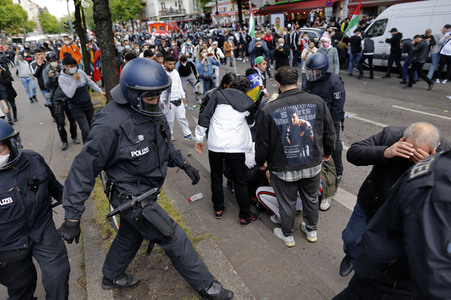 Pro-palästinensische Demonstration in Berlin