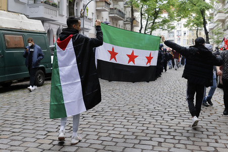 Pro-palästinensische Demonstration in Berlin