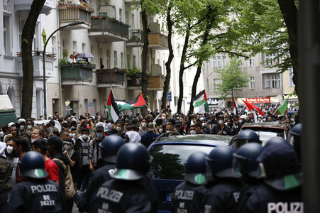 Pro-palästinensische Demonstration in Berlin