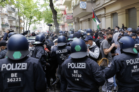 Pro-palästinensische Demonstration in Berlin