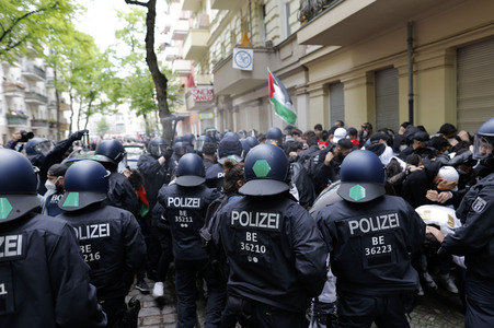 Pro-palästinensische Demonstration in Berlin
